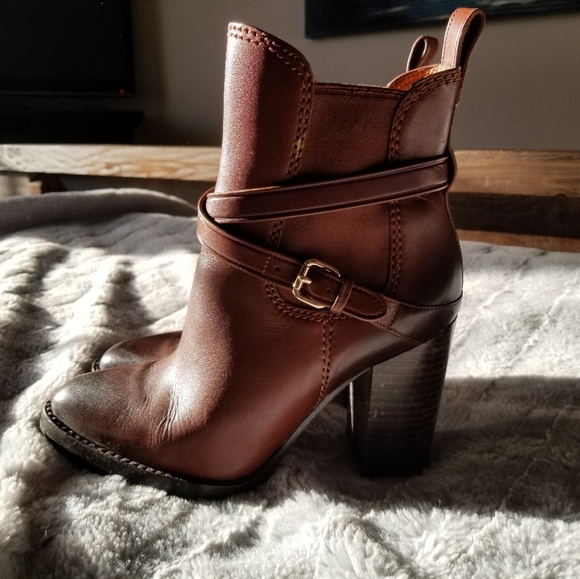 COACH Saddle brown Boots - Picture 2 of 6